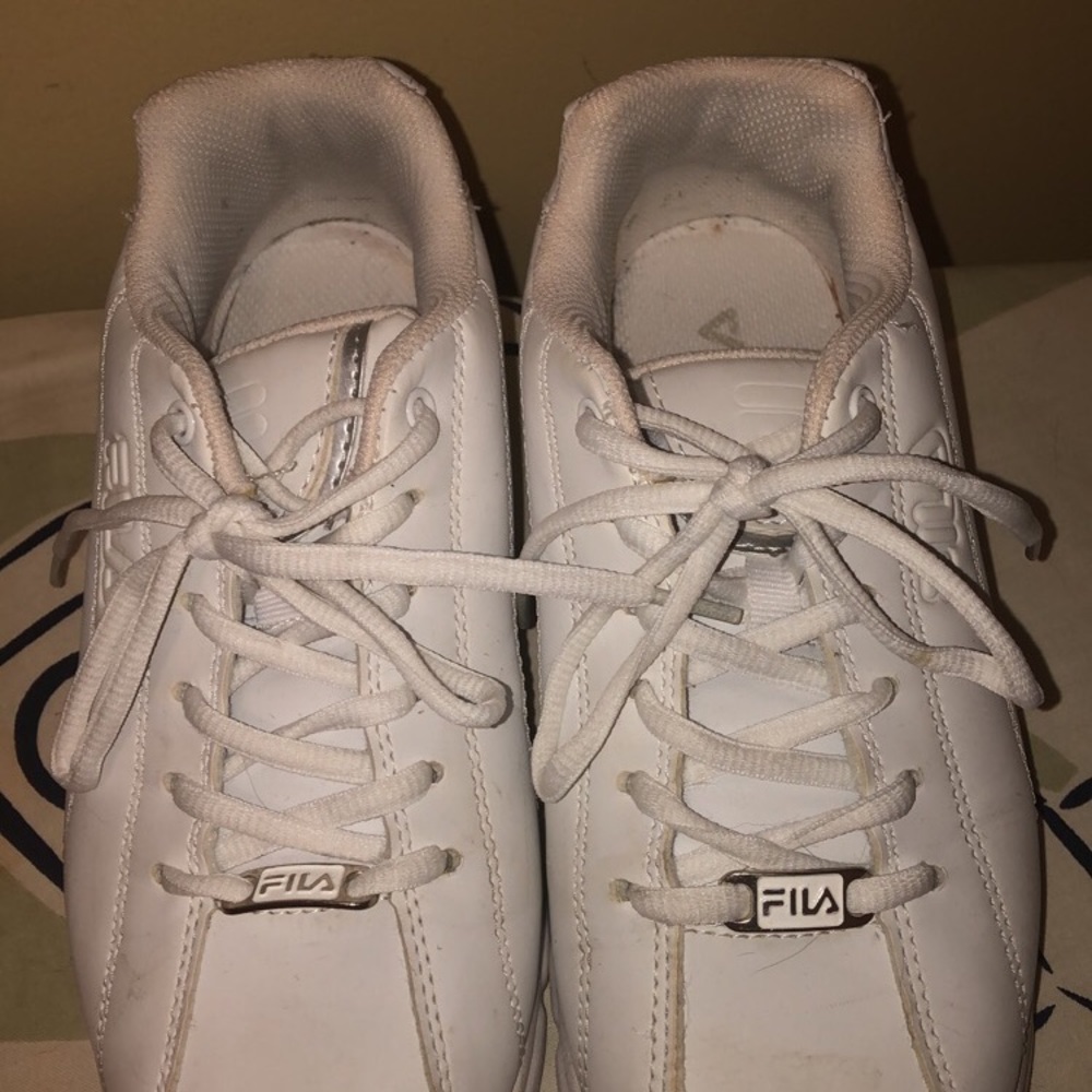 Old school white FILAS